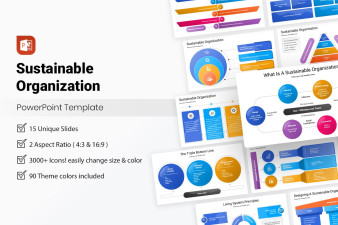 Sustainable Organization PowerPoint Template
